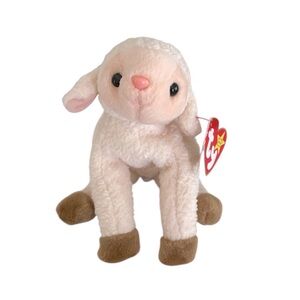 TY LAMB BEANIE BABY